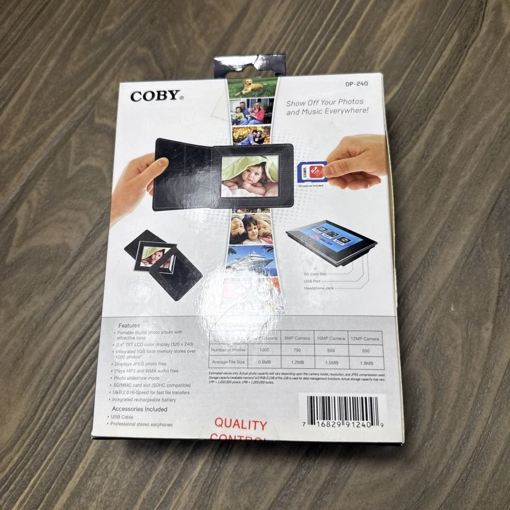 NIB Coby DP-240 2.4